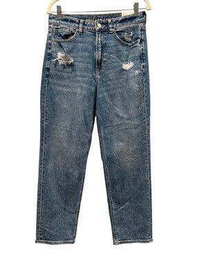 American Eagle Mom Straight Leg Jeans, NWT, 8